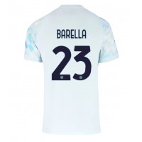 Stroje piłkarskie Inter Milan Nicolo Barella #23 Koszulka Wyjazdowej 2025-26 Krótki Rękaw